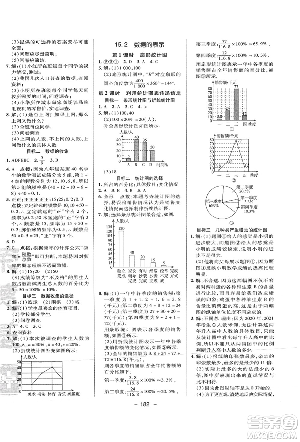 陜西人民教育出版社2021典中點(diǎn)綜合應(yīng)用創(chuàng)新題八年級(jí)數(shù)學(xué)上冊(cè)HS華師大版答案