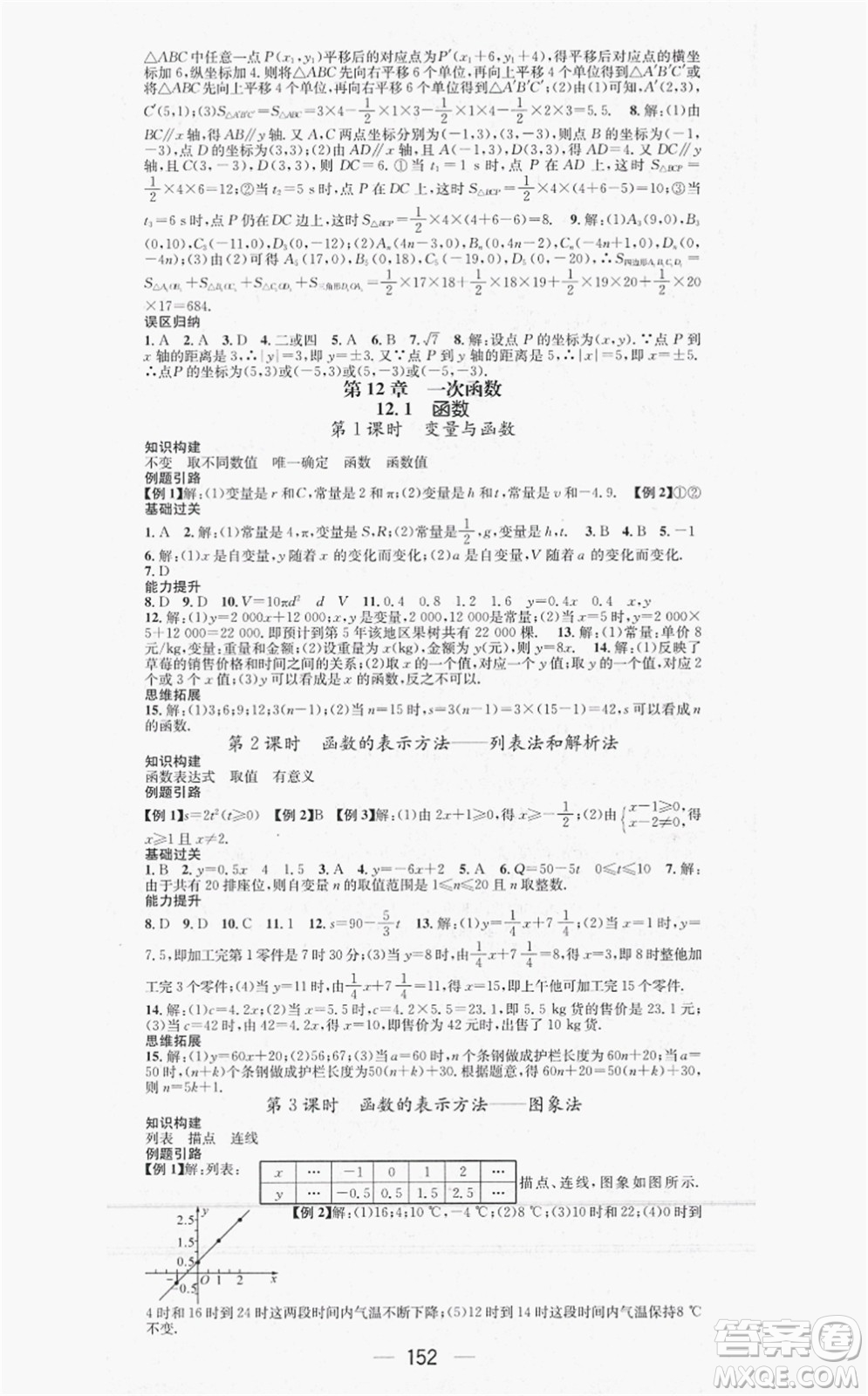 新世紀(jì)出版社2021名師測控八年級數(shù)學(xué)上冊HK滬科版答案