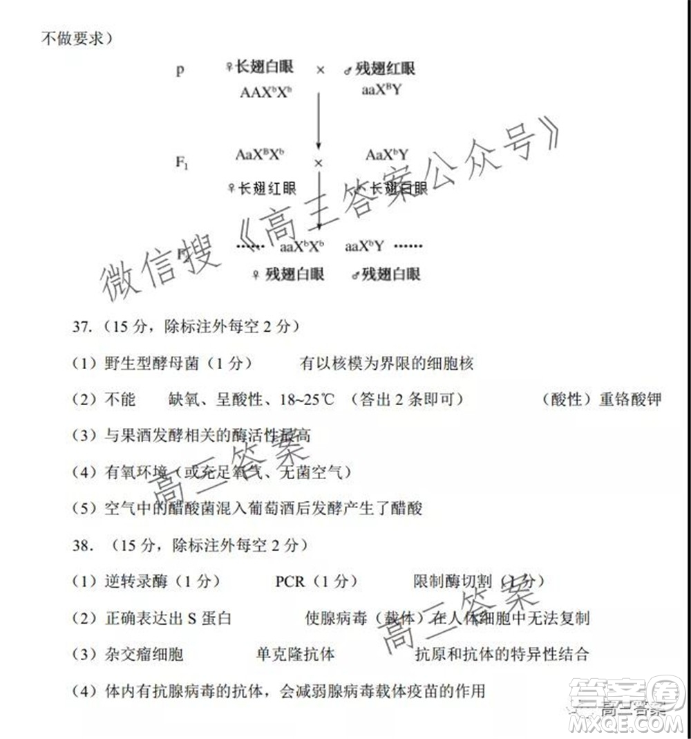 XCS2022屆高三年級第一次質(zhì)量檢測試卷理科綜合試題及答案