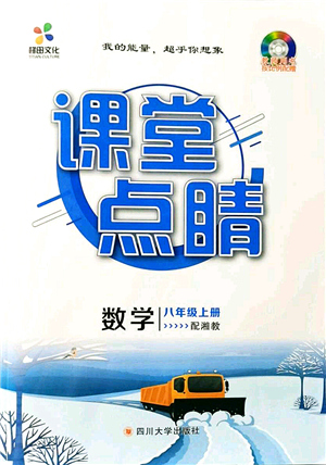 四川大學(xué)出版社2021課堂點睛八年級數(shù)學(xué)上冊湘教版答案