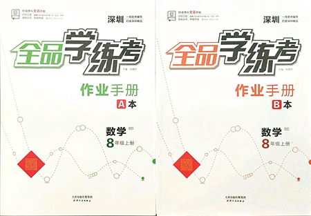 天津人民出版社2021全品學(xué)練考作業(yè)手冊(cè)八年級(jí)數(shù)學(xué)上冊(cè)AB本BS北師版深圳專版答案