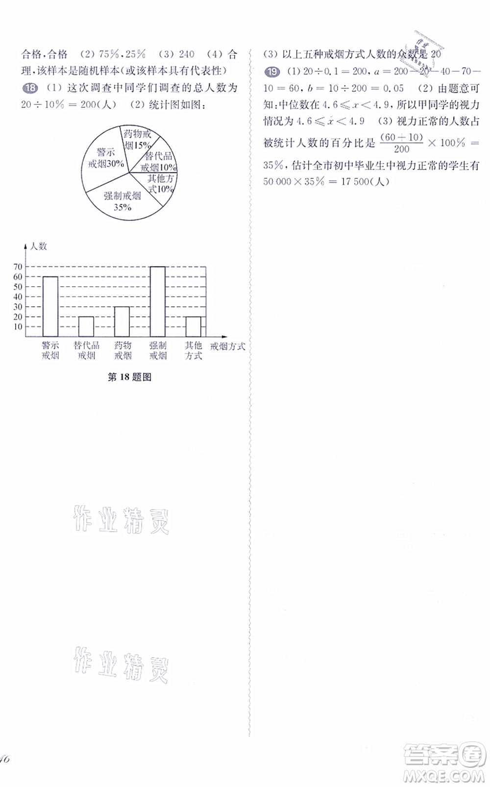 華東師范大學(xué)出版社2021一課一練九年級(jí)數(shù)學(xué)全一冊(cè)華東師大版答案