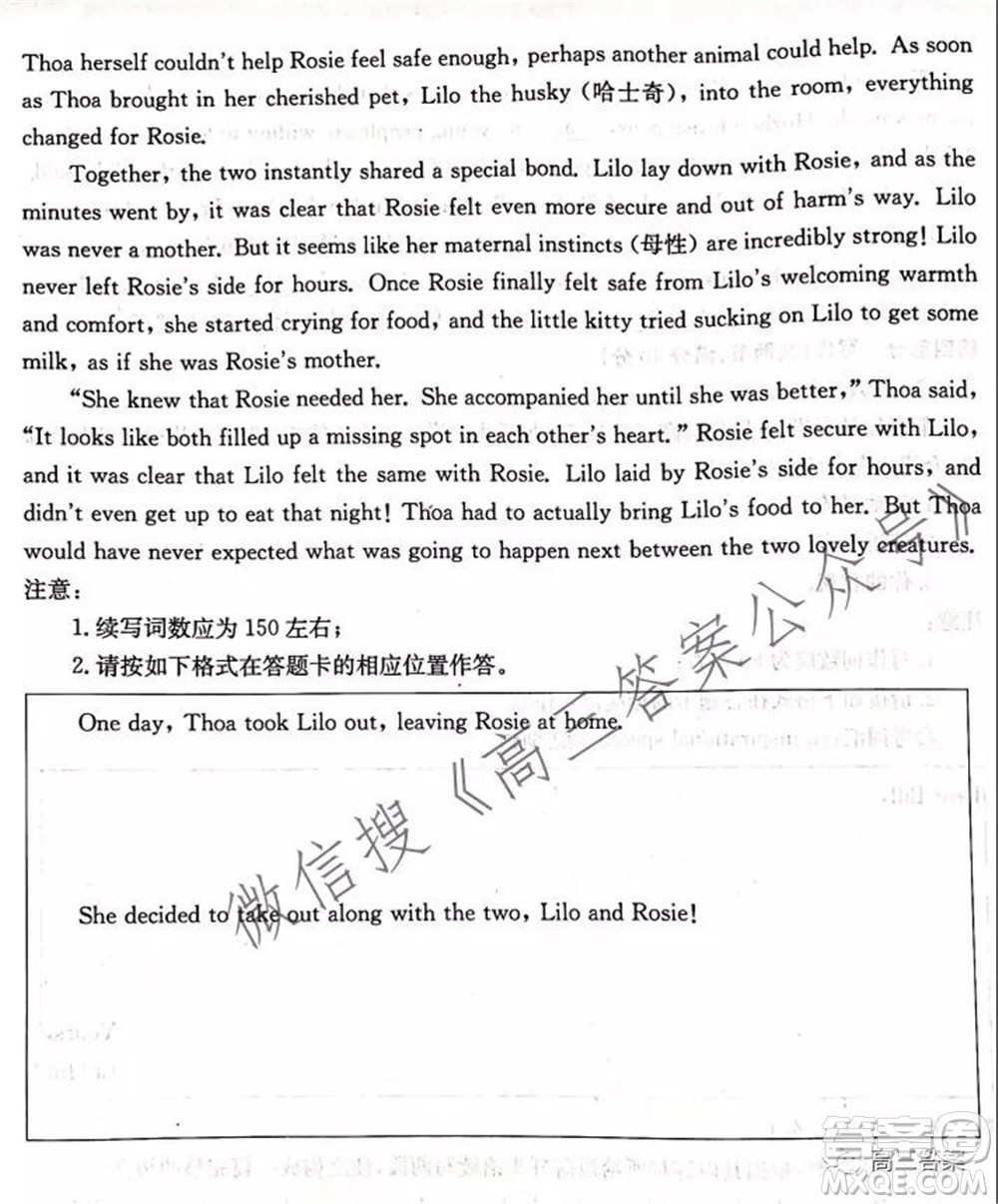 河北2021-2022學(xué)年高三年級(jí)上學(xué)期期中考試英語(yǔ)試題及答案