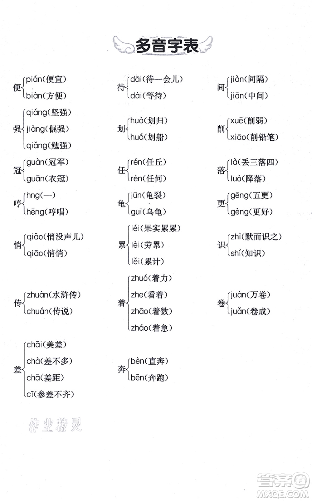 河北教育出版社2021七彩課堂五年級語文上冊人教版廣西專版答案