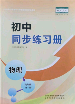 山東科學(xué)技術(shù)出版社2021初中同步練習(xí)冊九年級物理人教版參考答案
