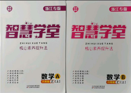 天津科學技術出版社2021智慧學堂核心素養(yǎng)提升法八年級數學上冊浙教版浙江專版參考答案