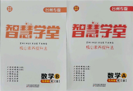 天津科學(xué)技術(shù)出版社2021智慧學(xué)堂核心素養(yǎng)提升法九年級(jí)數(shù)學(xué)人教版臺(tái)州專版參考答案