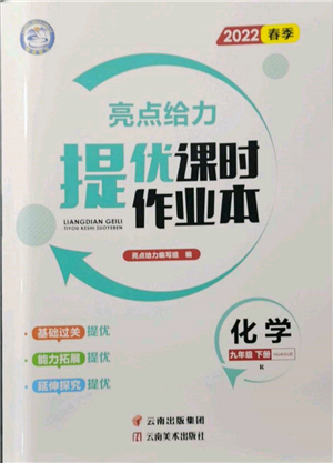 云南美術出版社2022亮點給力提優(yōu)課時作業(yè)本九年級化學下冊人教版參考答案