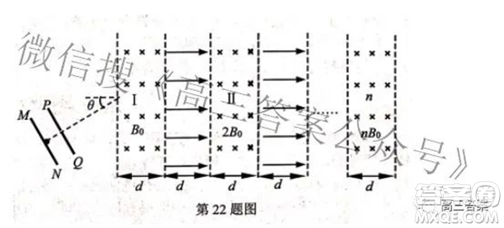 七彩陽光新高考研究聯(lián)盟2021-2022學(xué)年高三下學(xué)期返?？荚囄锢碓囶}及答案