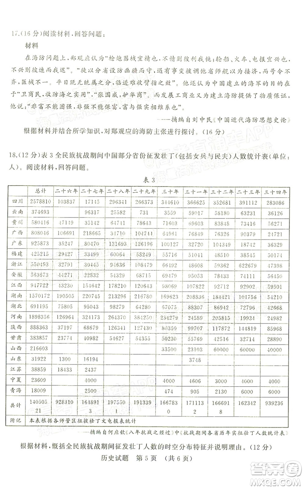 2022年濟南十一校高三年級2月學(xué)校聯(lián)考歷史試題及答案