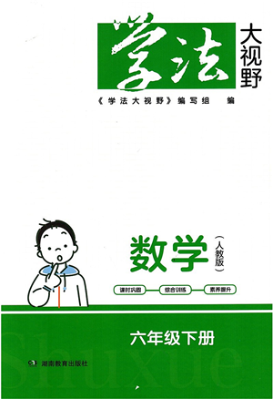 湖南教育出版社2022學(xué)法大視野六年級數(shù)學(xué)下冊人教版答案