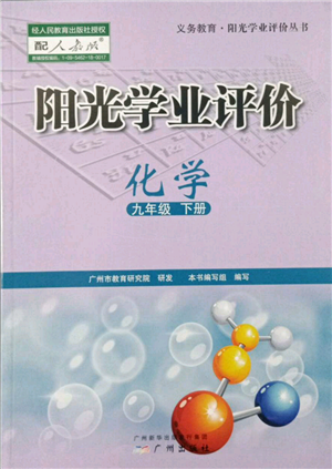 廣州出版社2022陽(yáng)光學(xué)業(yè)評(píng)價(jià)九年級(jí)化學(xué)下冊(cè)人教版參考答案