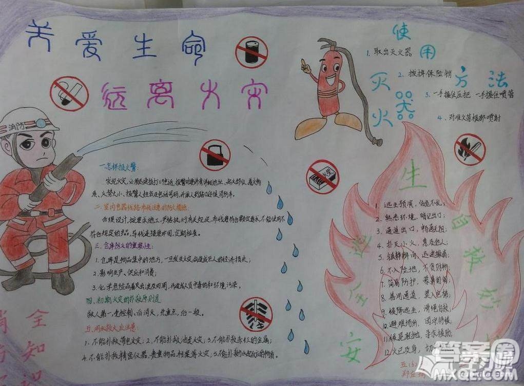小學生安全主題手抄報怎么做 小學生安全主題手抄報內(nèi)容