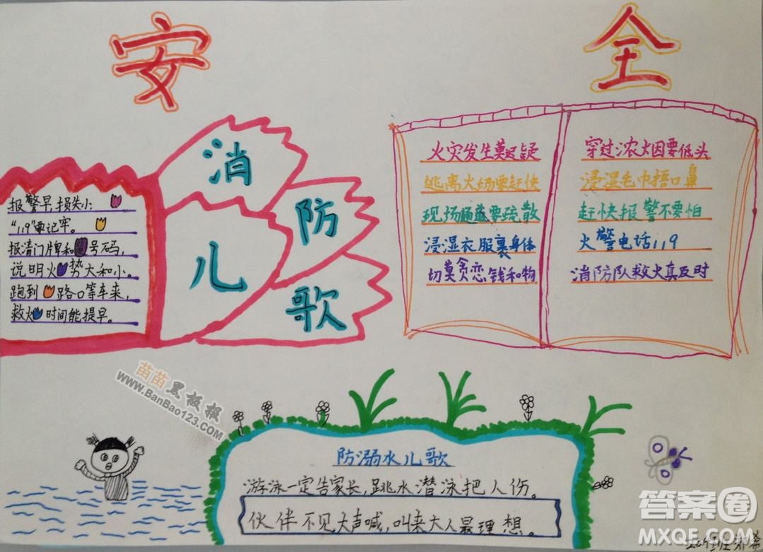 小學生安全主題手抄報怎么做 小學生安全主題手抄報內(nèi)容