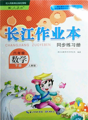 湖北教育出版社2022長江作業(yè)本同步練習(xí)冊六年級數(shù)學(xué)下冊人教版參考答案