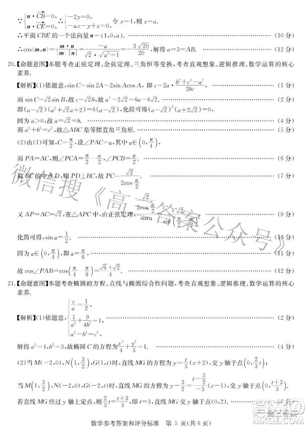 華大新高考聯(lián)盟2022屆高三3月教學(xué)質(zhì)量測評新高考數(shù)學(xué)試題及答案