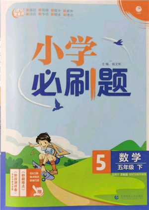首都師范大學(xué)出版社2022小學(xué)必刷題五年級(jí)數(shù)學(xué)下冊(cè)蘇教版參考答案
