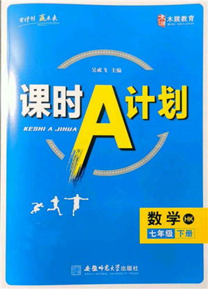 安徽師范大學(xué)出版社2022課時(shí)A計(jì)劃七年級(jí)下冊數(shù)學(xué)滬科版參考答案