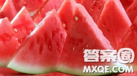 我喜歡西瓜二年級作文300字 寫我喜歡西瓜的二年級作文300字