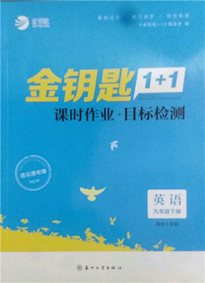 蘇州大學(xué)出版社2022金鑰匙1+1課時(shí)作業(yè)目標(biāo)檢測九年級(jí)下冊(cè)英語江蘇版連云港專版參考答案