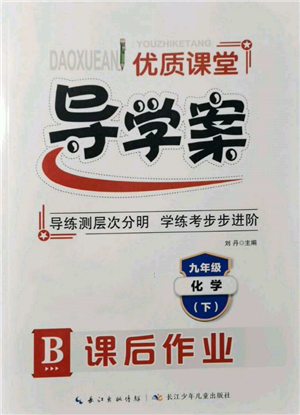 長(zhǎng)江少年兒童出版社2022優(yōu)質(zhì)課堂導(dǎo)學(xué)案九年級(jí)下冊(cè)化學(xué)人教版B課后作業(yè)參考答案