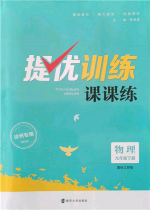 南京大學(xué)出版社2022提優(yōu)訓(xùn)練課課練九年級(jí)下冊(cè)物理江蘇版徐州專版參考答案