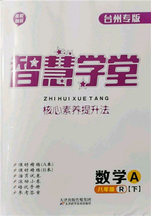天津科學技術(shù)出版社2022智慧學堂核心素養(yǎng)提升法A本八年級下冊數(shù)學人教版臺州專版參考答案