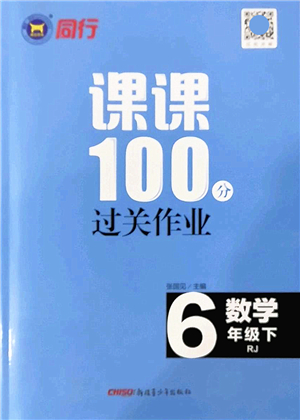 新疆青少年出版社2022同行課課100分過(guò)關(guān)作業(yè)六年級(jí)數(shù)學(xué)下冊(cè)RJ人教版答案
