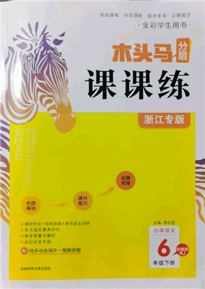 湖南師范大學(xué)出版社2022木頭馬分層課課練六年級下冊語文人教版浙江專版參考答案