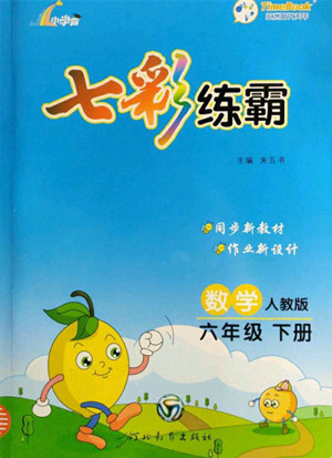 河北教育出版社2022七彩練霸數學六年級下冊人教版答案