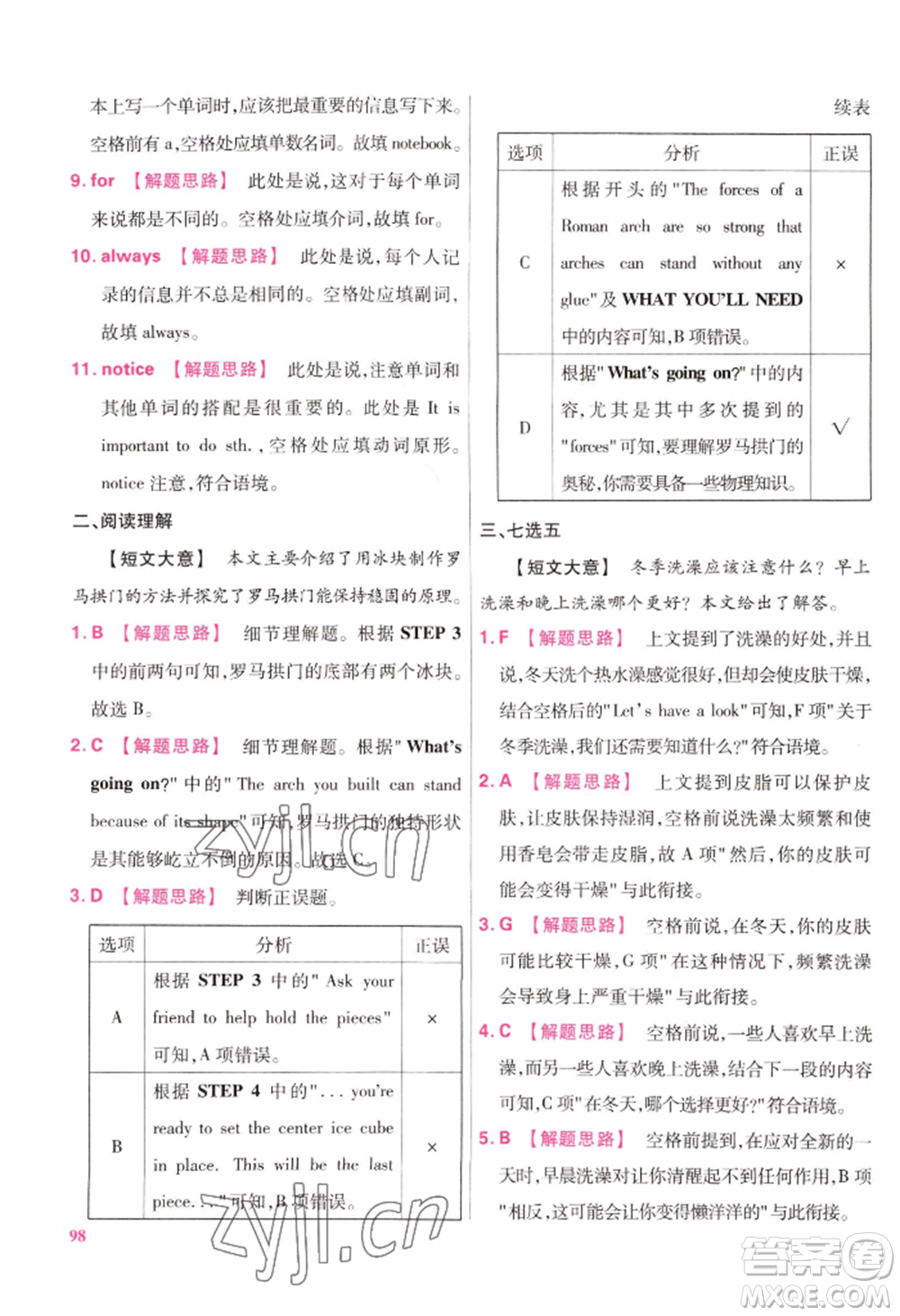 延邊教育出版社2022金考卷百校聯(lián)盟中考信息卷英語(yǔ)通用版江西專版參考答案
