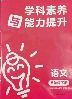 湖南教育出版社2022學科素養(yǎng)與能力提升八年級下冊語文人教版參考答案