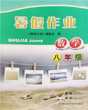 浙江科學技術出版社2022暑假作業(yè)八年級數(shù)學通用版參考答案
