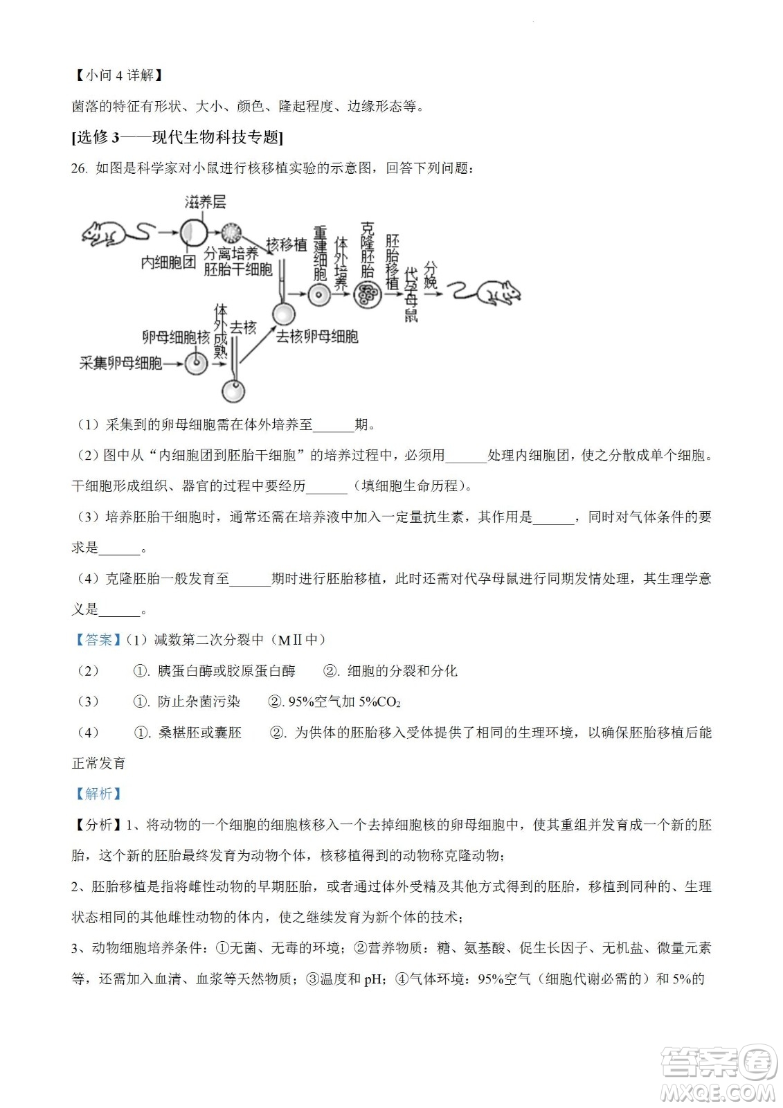 河南洛陽(yáng)市強(qiáng)基聯(lián)盟23屆新高三摸底大聯(lián)考生物試題及答案