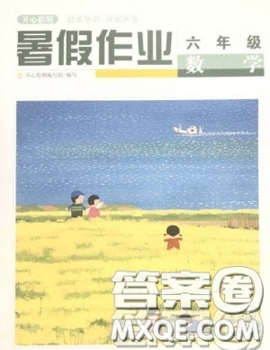 武漢出版社2022開心假期暑假作業(yè)六年級(jí)數(shù)學(xué)人教版答案