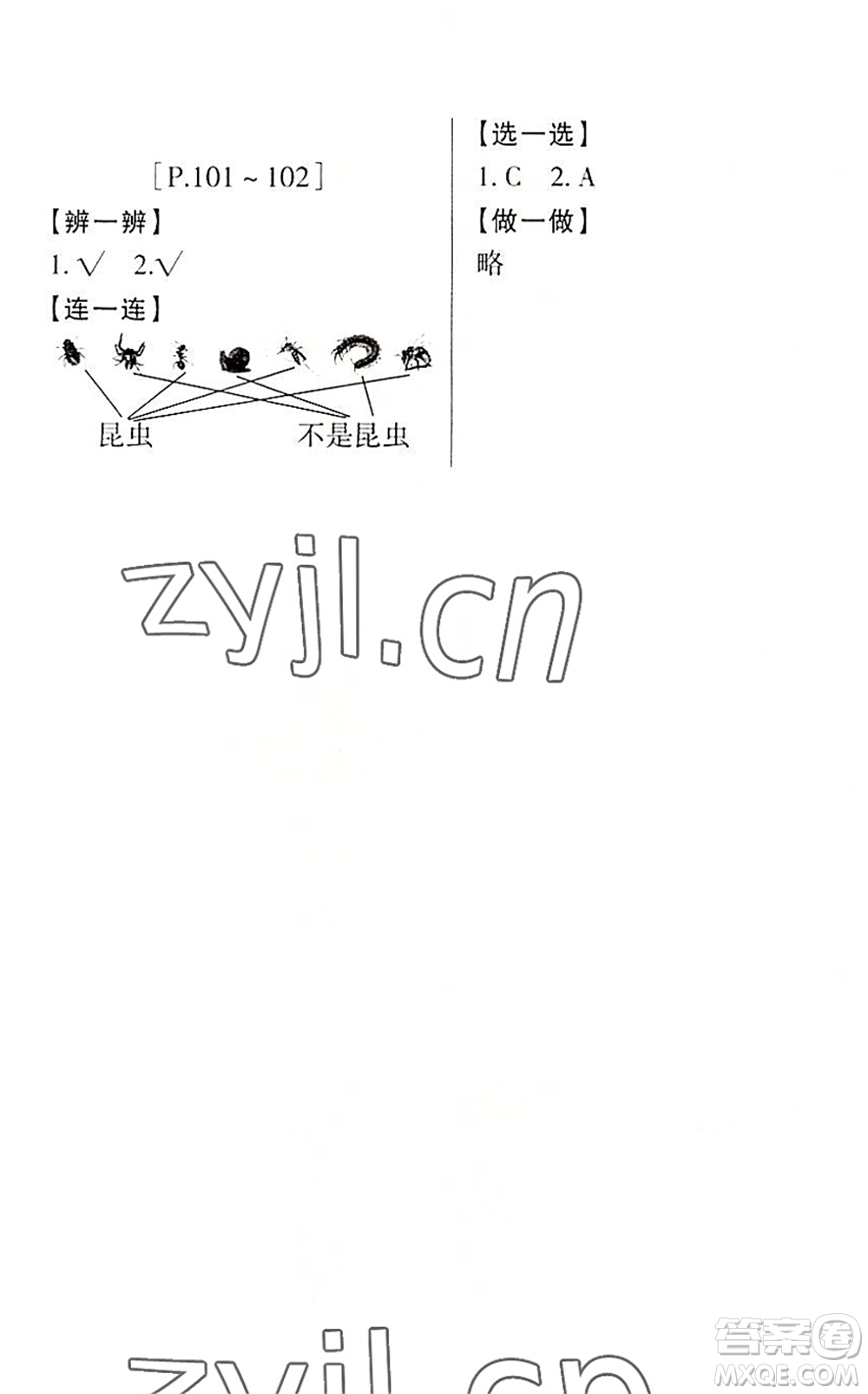 浙江少年兒童出版社2022暑假學(xué)與練三年級(jí)數(shù)學(xué)R人教版科學(xué)J教科版答案