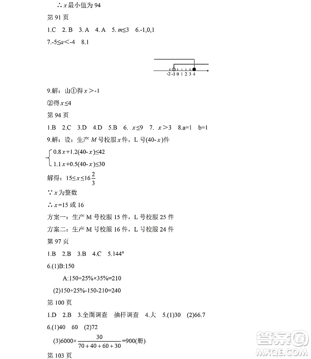 黑龍江少年兒童出版社2022Happy假日暑假七年級數(shù)學人教版答案
