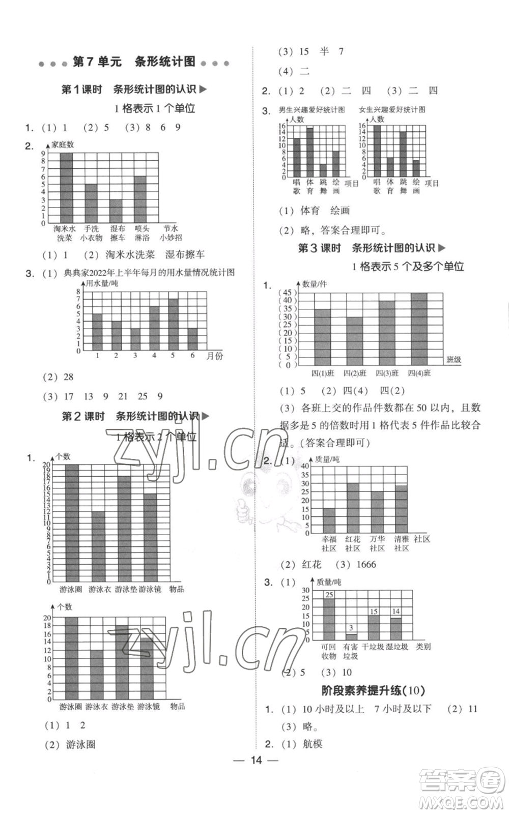 吉林教育出版社2022秋季綜合應(yīng)用創(chuàng)新題典中點四年級上冊數(shù)學(xué)人教版參考答案