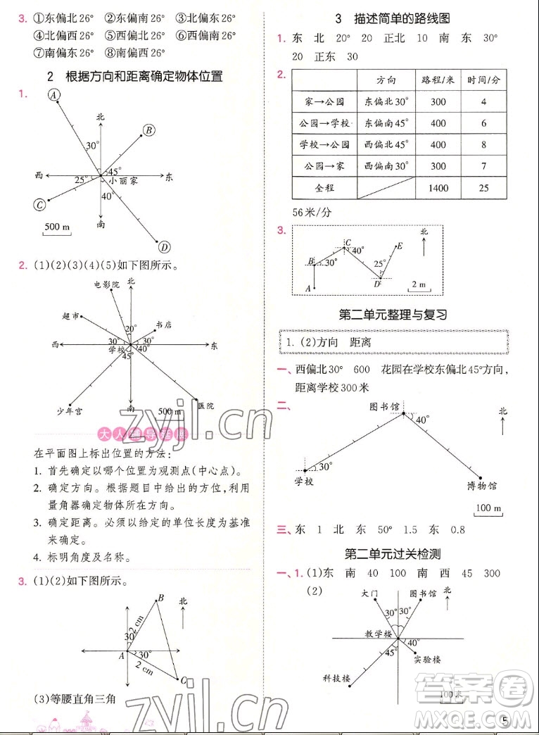 江西人民出版社2022王朝霞創(chuàng)維新課堂數(shù)學(xué)六年級(jí)上冊RJ人教版答案