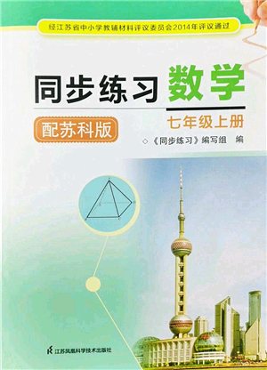 江蘇鳳凰科學技術出版社2022同步練習數(shù)學七年級上冊蘇科版答案