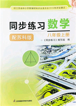 江蘇鳳凰科學(xué)技術(shù)出版社2022同步練習(xí)數(shù)學(xué)八年級上冊蘇科版答案