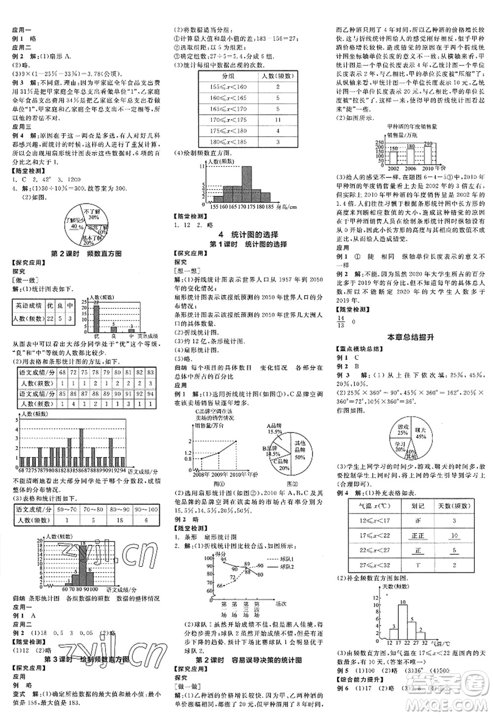 天津人民出版社2022全品學(xué)練考七年級數(shù)學(xué)上冊BS北師版深圳專版答案