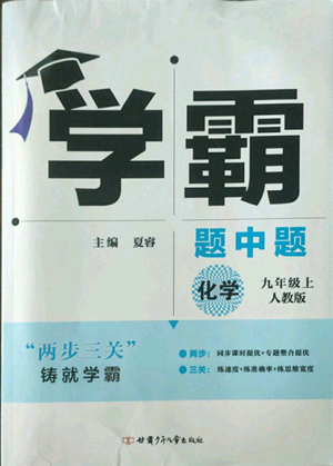 甘肅少年兒童出版社2022秋季學(xué)霸題中題九年級(jí)上冊(cè)化學(xué)人教版參考答案