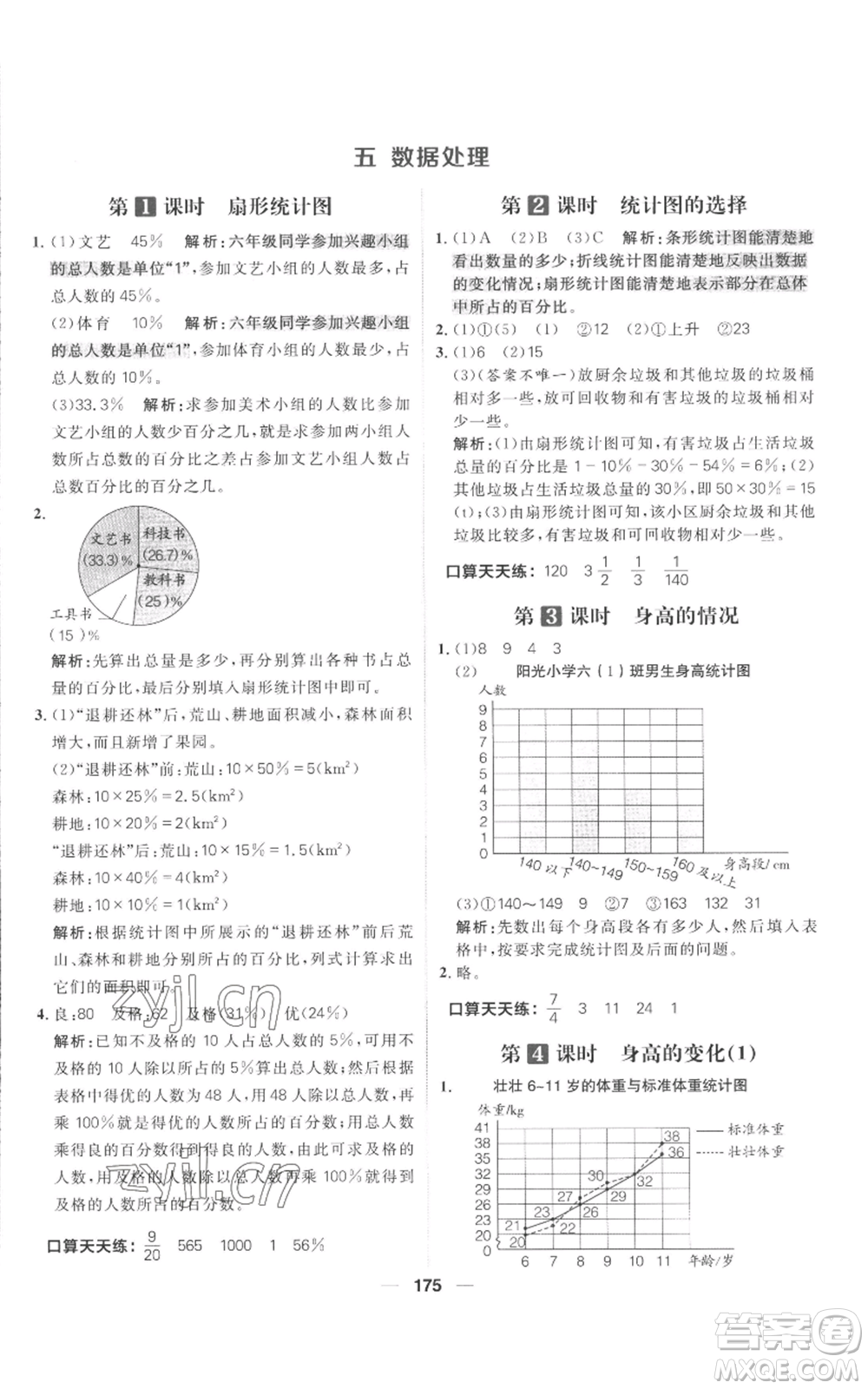 南方出版社2022秋季核心素養(yǎng)天天練六年級上冊數(shù)學北師大版參考答案