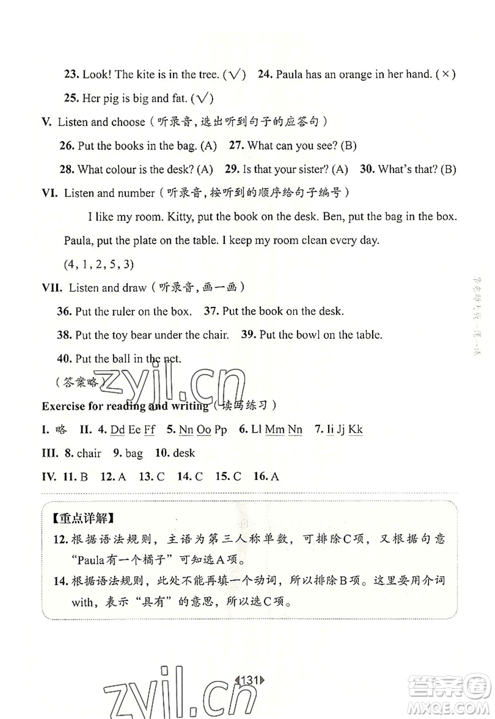 華東師范大學(xué)出版社2022一課一練二年級(jí)英語(yǔ)第一學(xué)期N版華東師大版上海專(zhuān)用答案