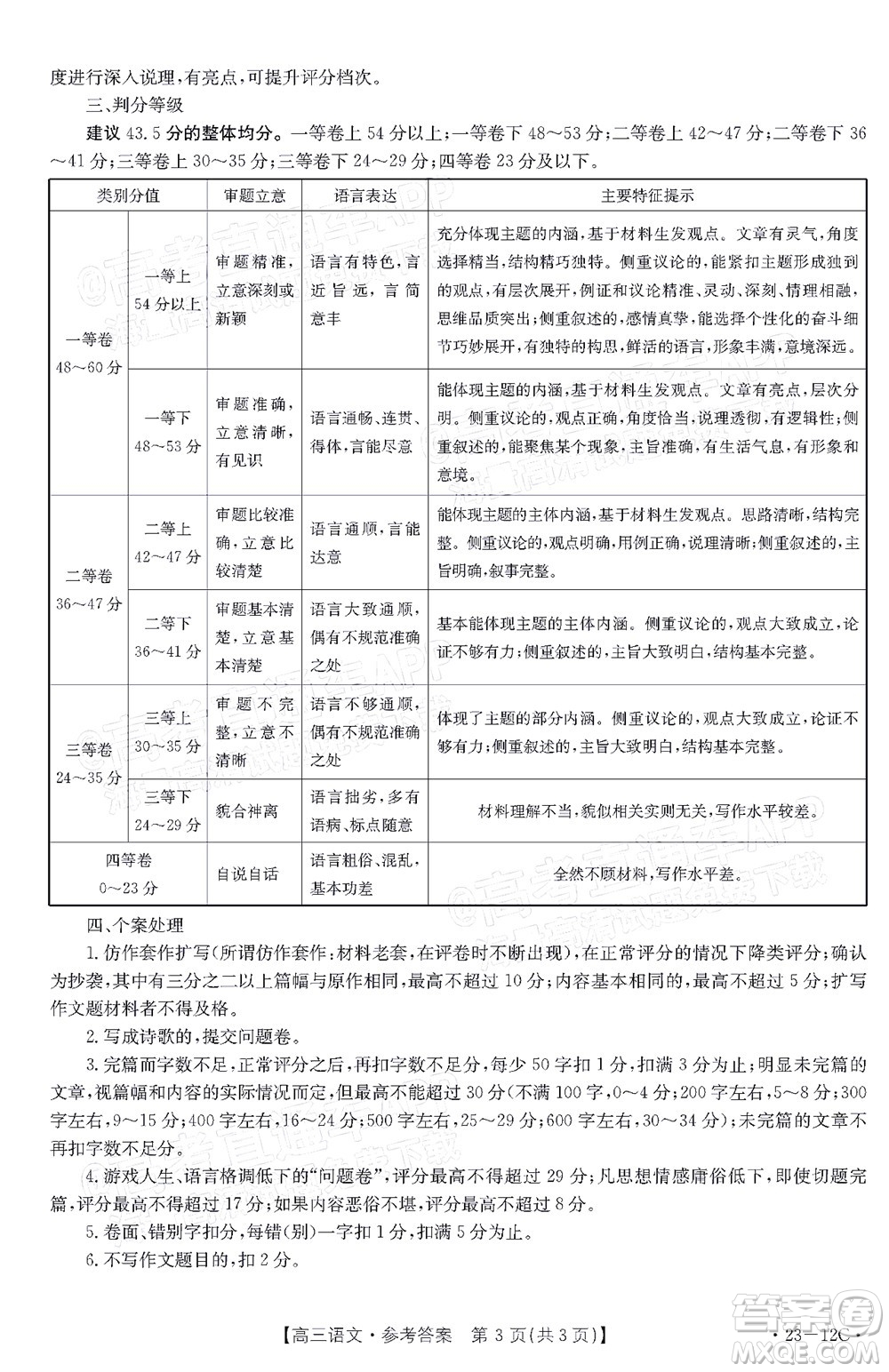 2023屆江蘇省百校聯(lián)考高三年級(jí)第一次考試語(yǔ)文試卷及答案