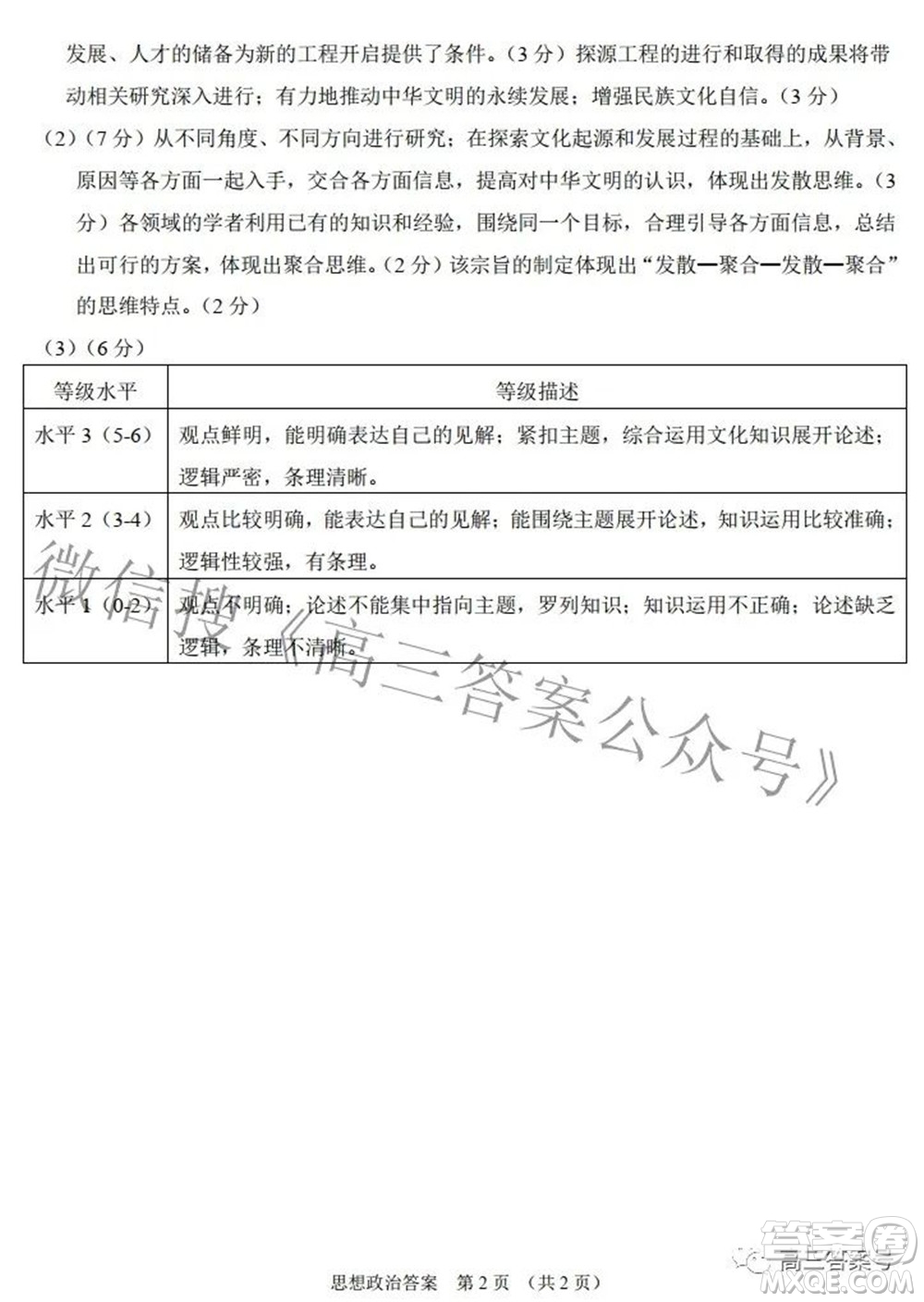 鞍山市普通高中2022-2023學年度高三第一次質(zhì)量監(jiān)測思想政治試題及答案