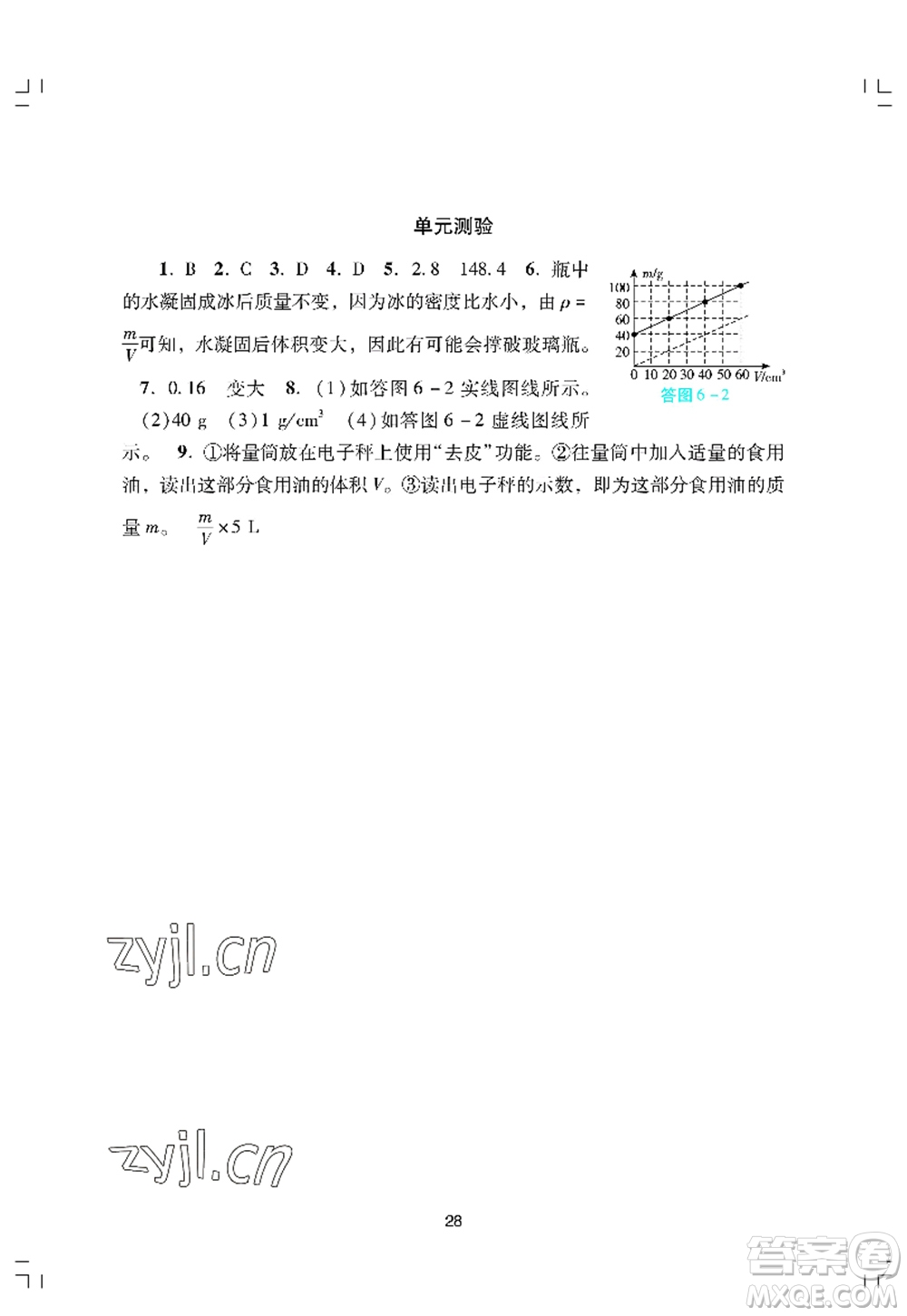 廣州出版社2022陽光學(xué)業(yè)評(píng)價(jià)八年級(jí)物理上冊(cè)人教版答案