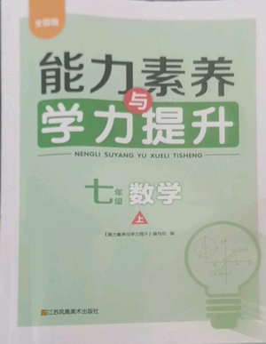 江蘇鳳凰美術(shù)出版社2022能力素養(yǎng)與學(xué)力提升七年級上冊數(shù)學(xué)全國版參考答案
