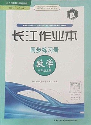 湖北教育出版社2022秋長江作業(yè)本同步練習冊數(shù)學八年級上冊人教版答案